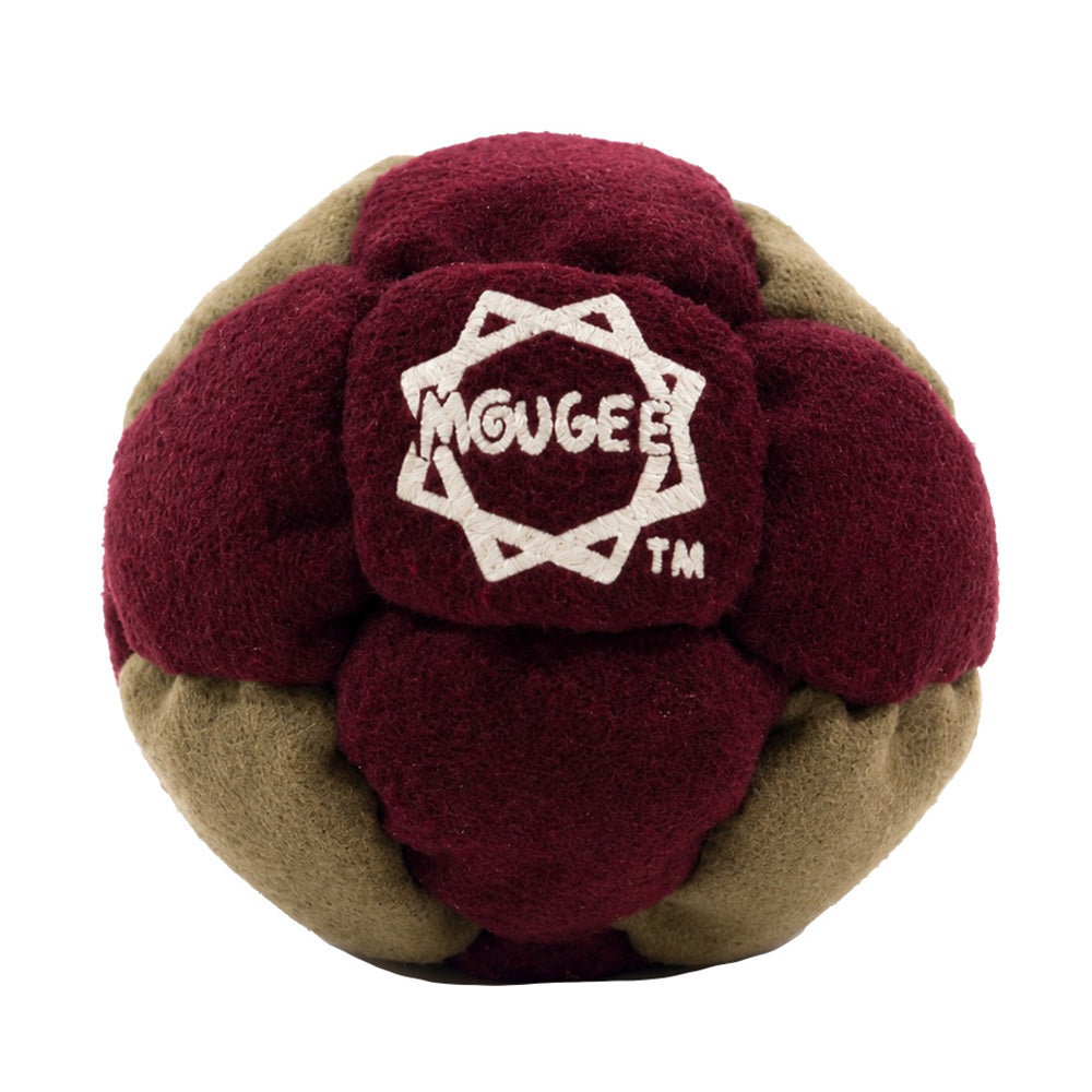 Mougee Sack Footbag - Amara Suede - 14 Panel - Sand or Pellet Filled Foot Bag — view 3