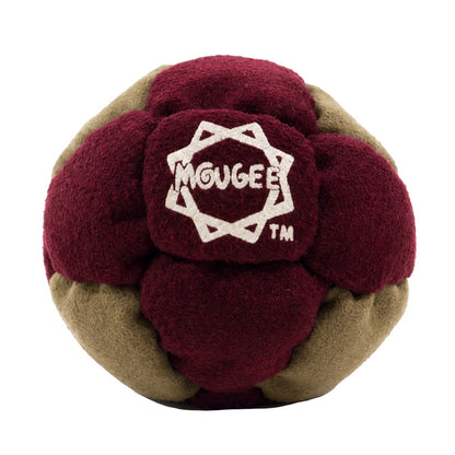 Mougee Sack Footbag - Amara Suede - 14 Panel - Sand or Pellet Filled Foot Bag — view 3