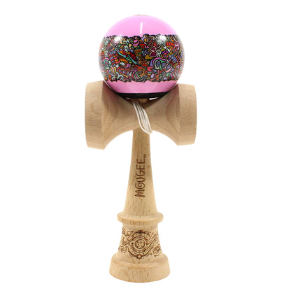 Bahama Kendama x Mougee Collab Kendama - Standard Size - Sticky Finish