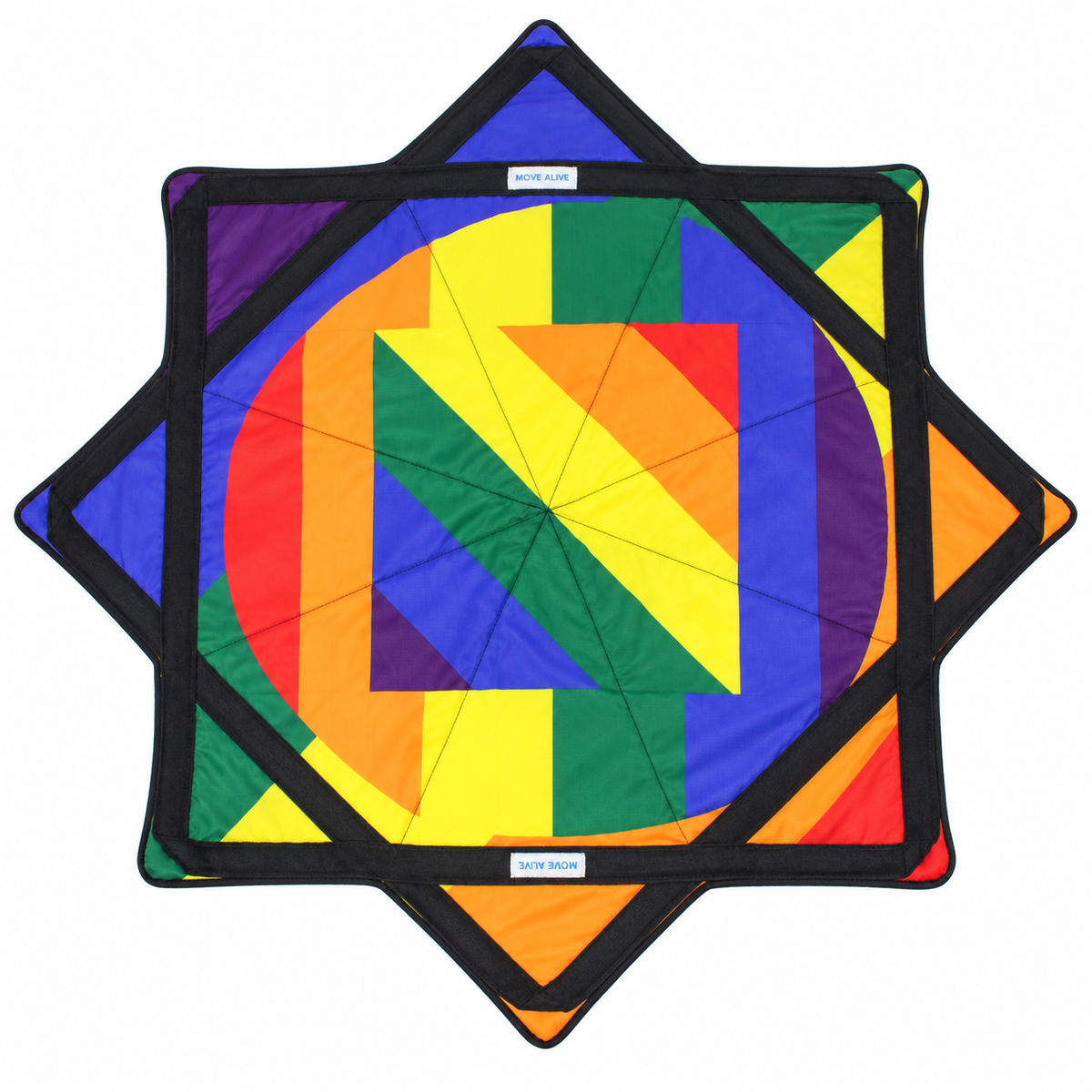The Mougee Air - Flow Star - Rainbow Stripe
