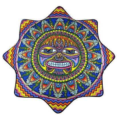 Mougee "Intra" Classic Flow Star - Internal Webbing - 27" Diameter - Durable and Vibrant Patterns