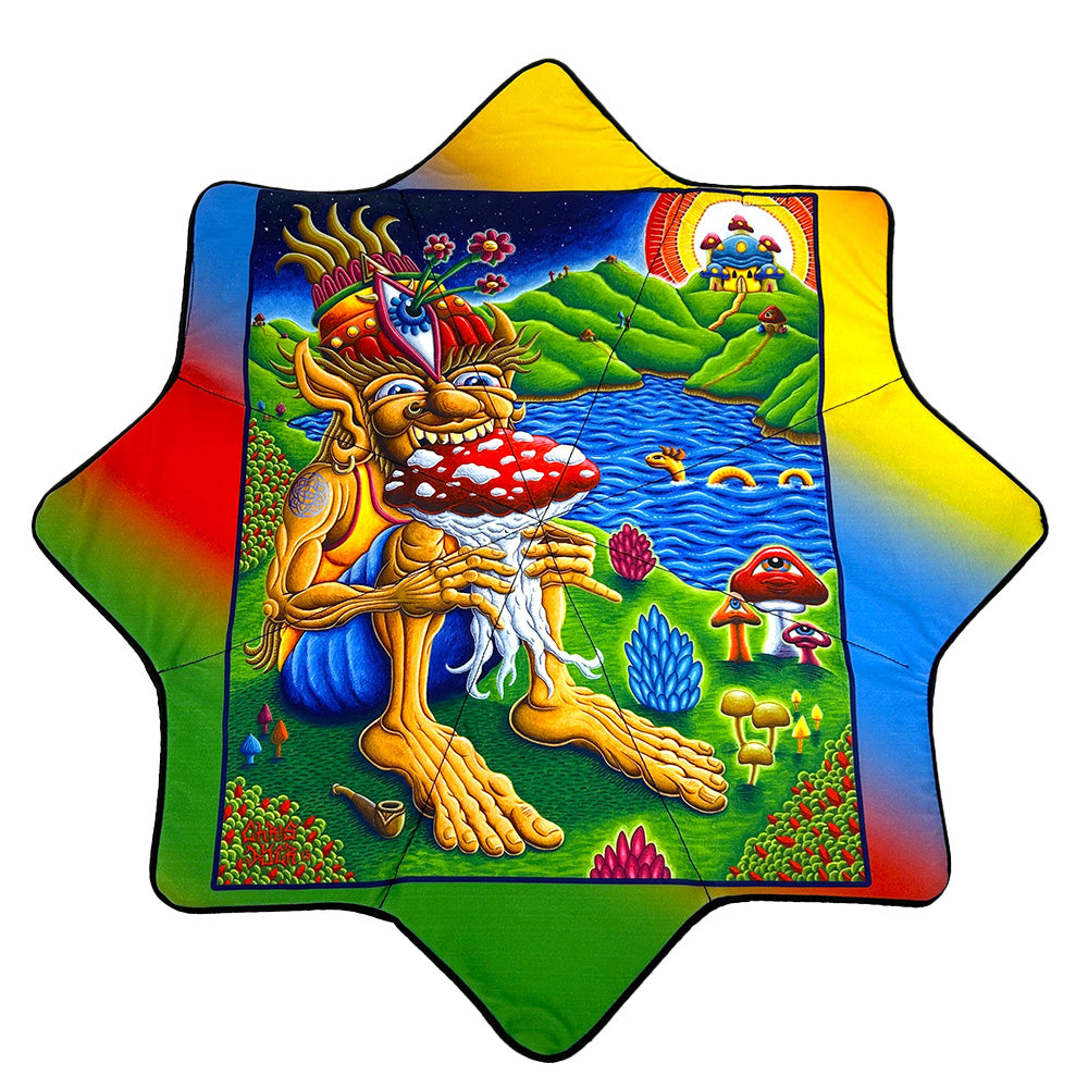 Mougee "Intra" Classic Flow Star - Internal Webbing - 27" Diameter - Durable and Vibrant Patterns