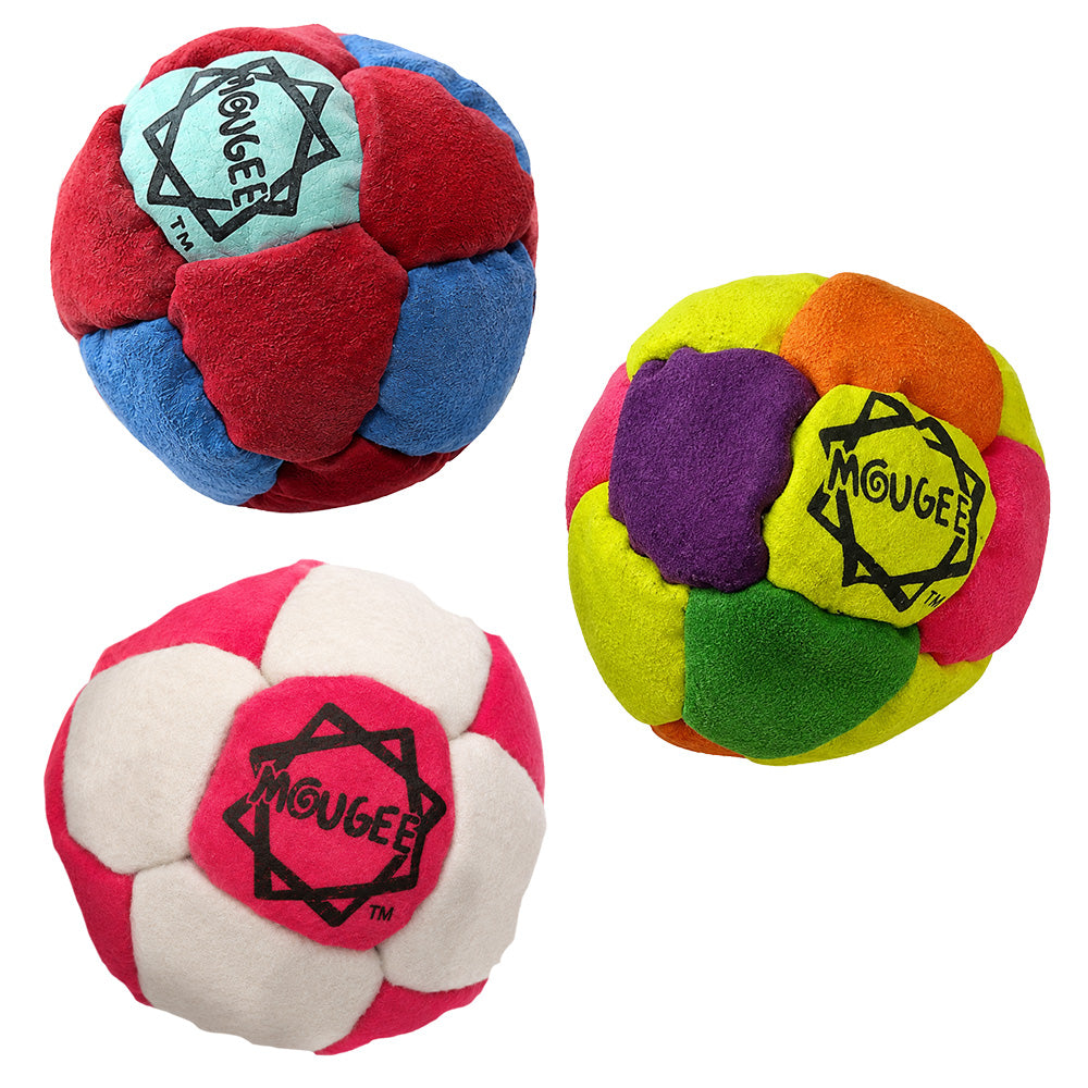 Mougee Sack Footbag - Amara Suede - 14 Panel - Sand Filled Foot Bag