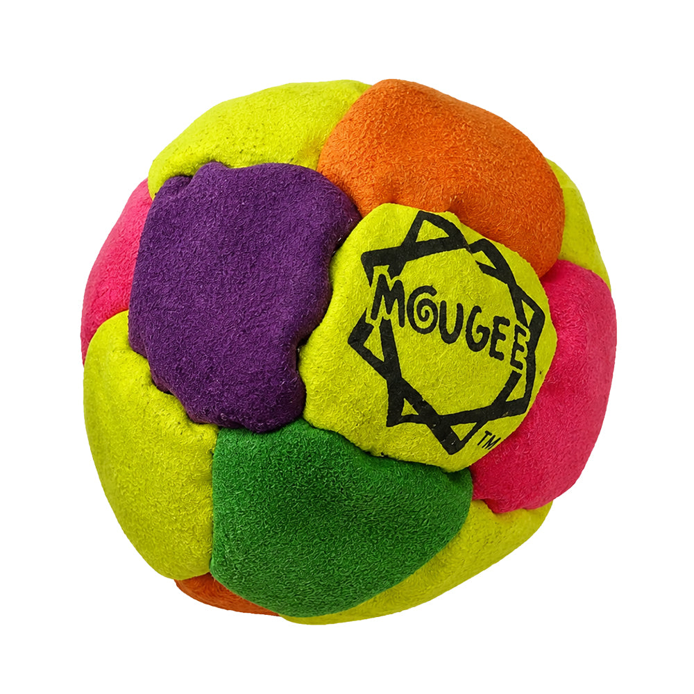 Mougee Sack Footbag - Amara Suede - 14 Panel - Sand Filled Foot Bag