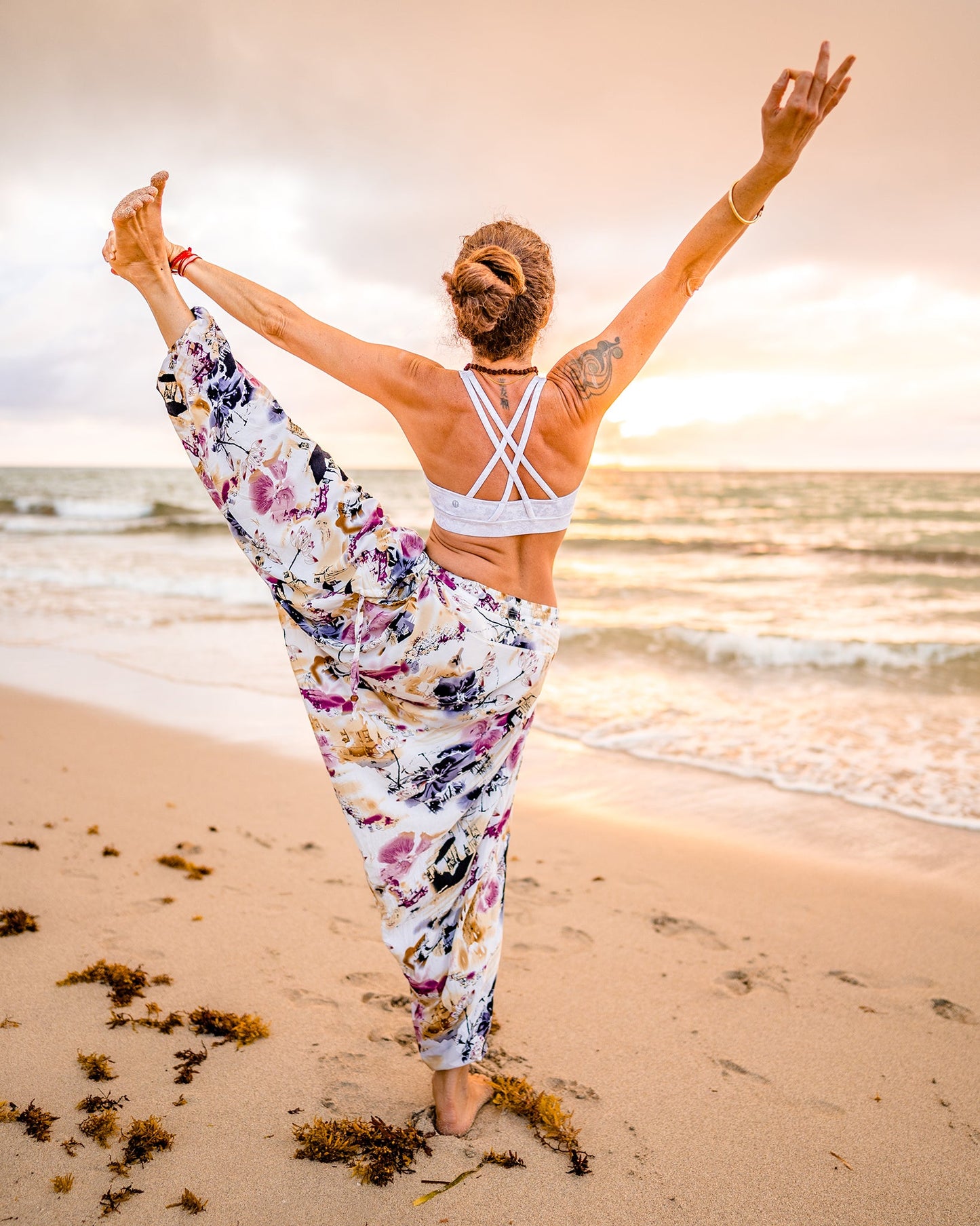 Floral Harem Pant - Unisex