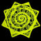 Spiral Skulls - UV REFLECTIVE