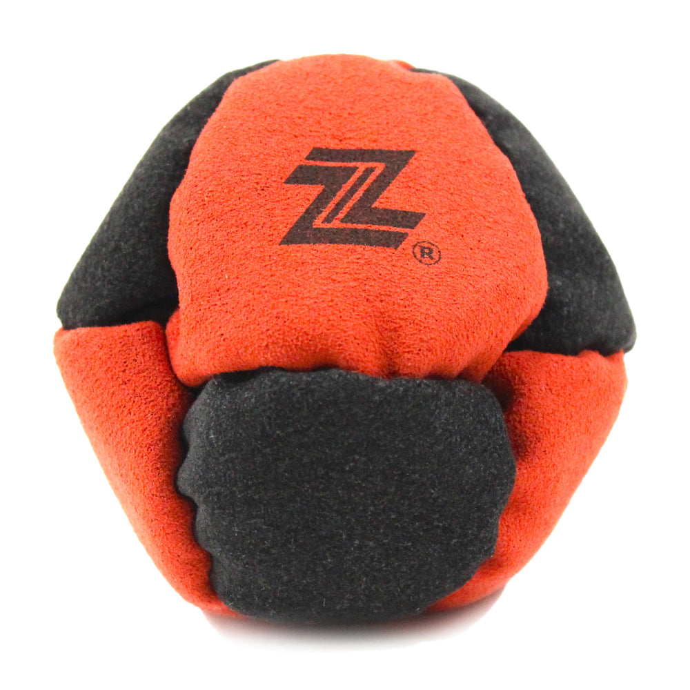 Zeekio 'Metal Mouth' Footbag - Amara Suede - 8 Panel Hand Stitched - Metal Filled Foot Bag