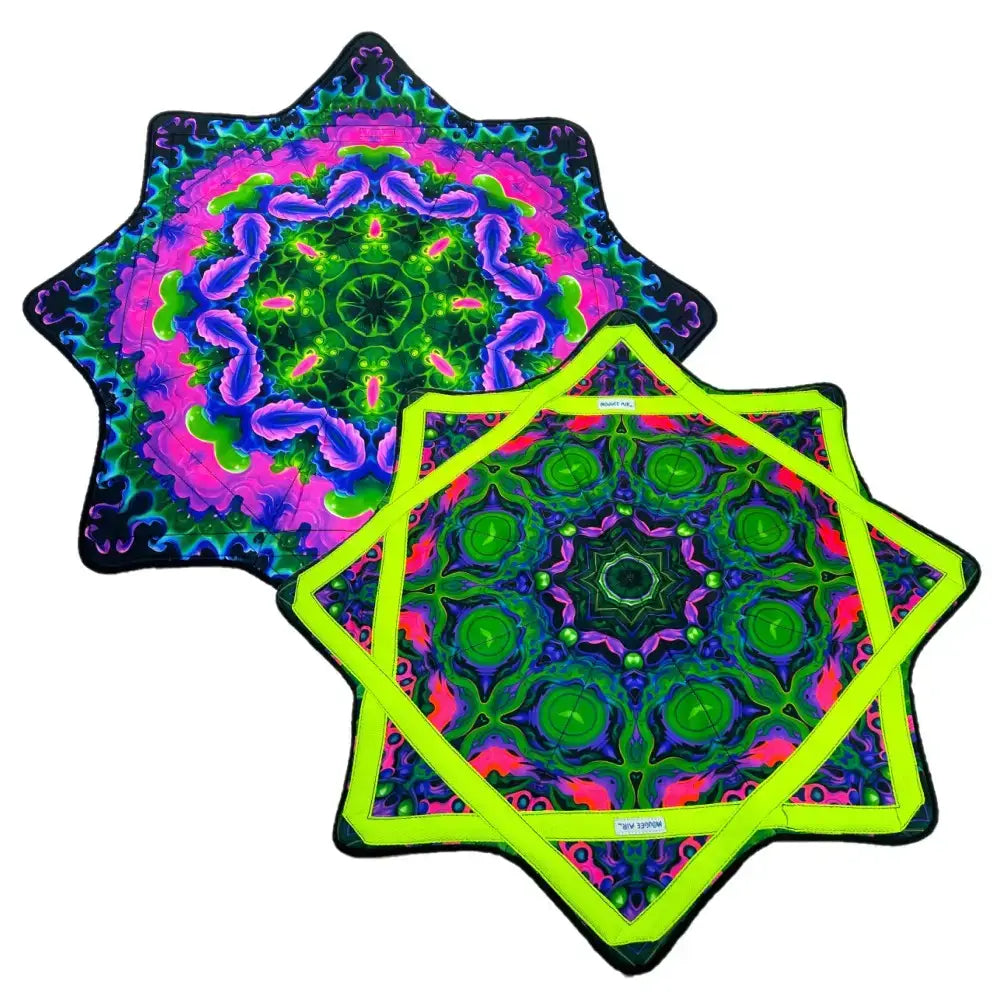 Artist Series: Chris Dyer Designs Exclusively for Mougee Star - Acid Rainz x Trippy Wearz - flow star