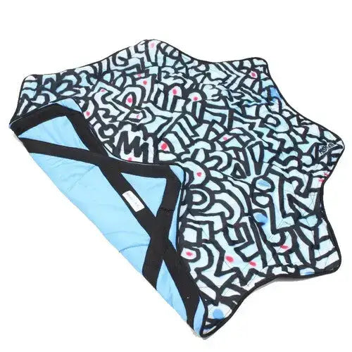 Artist Series: Chris Dyer Designs Exclusively for Mougee Star - Blue Chaos -- MiSi501 Collection - flow star