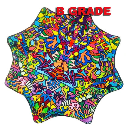 B GRADE - Mougee Air - Flow Star - 27’’ Diameter - Slightly Irregular - Random Puzzle - MiSi501 Collection - Toys