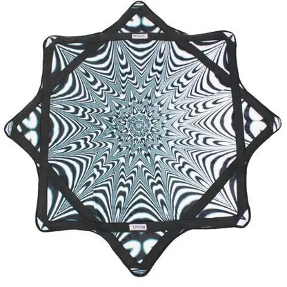 B GRADE - Mougee Classic Flow Star - 27’’ Diameter - Slightly Irregular - Zebradelic - Juggling