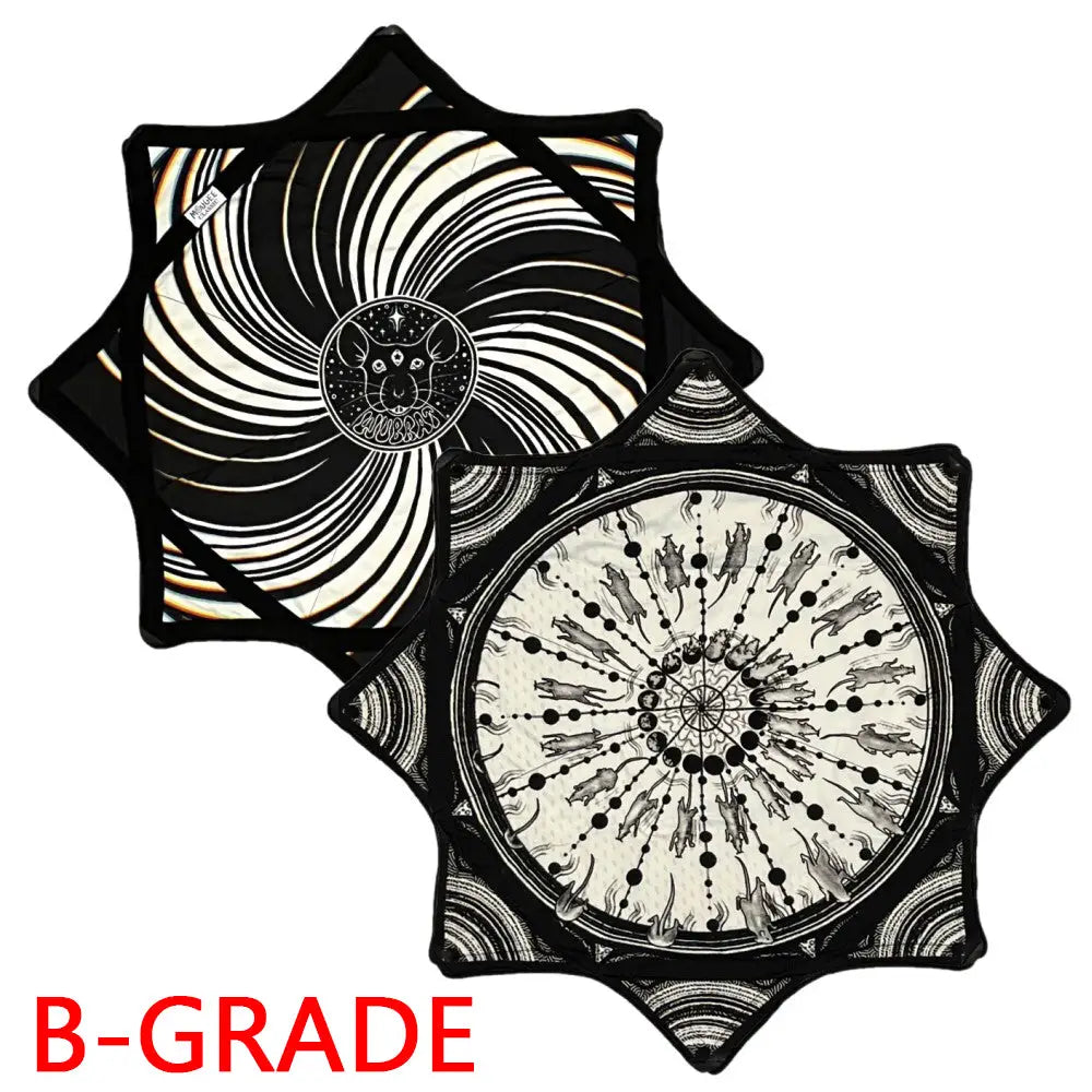 B GRADE - Mougee Classic Flow Star - 27’’ Diameter - Slightly Irregular - Wubrat by @wubrattt - Juggling