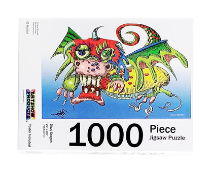 Premium 1000 Piece Jigsaw Puzzle 29"x 20" Orig. Artwork by MiSi501