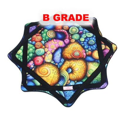 B GRADE - Mougee Mini Star Flow Star - 24" Diameter - Slightly Irregular