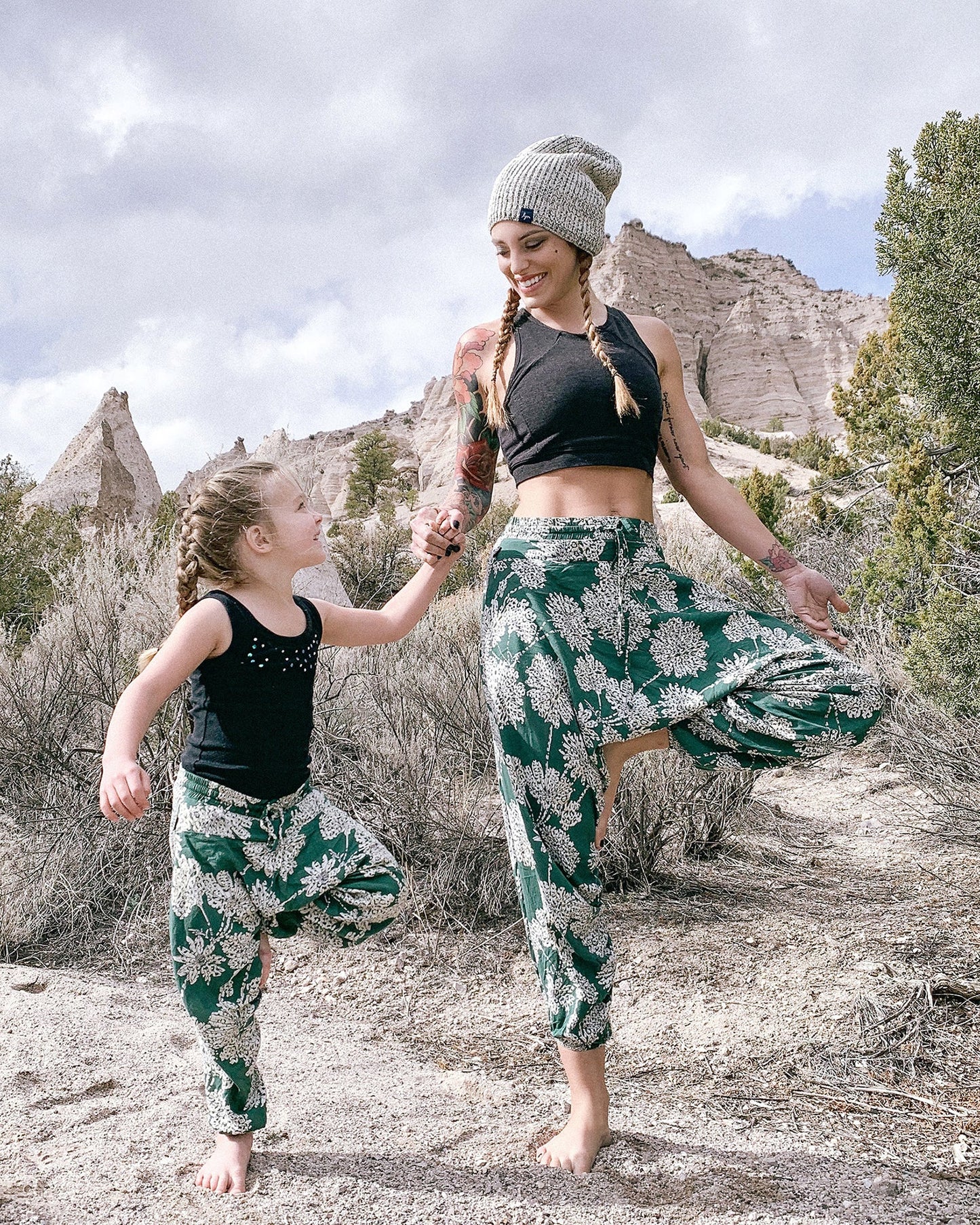 Floral Harem Pant - Unisex