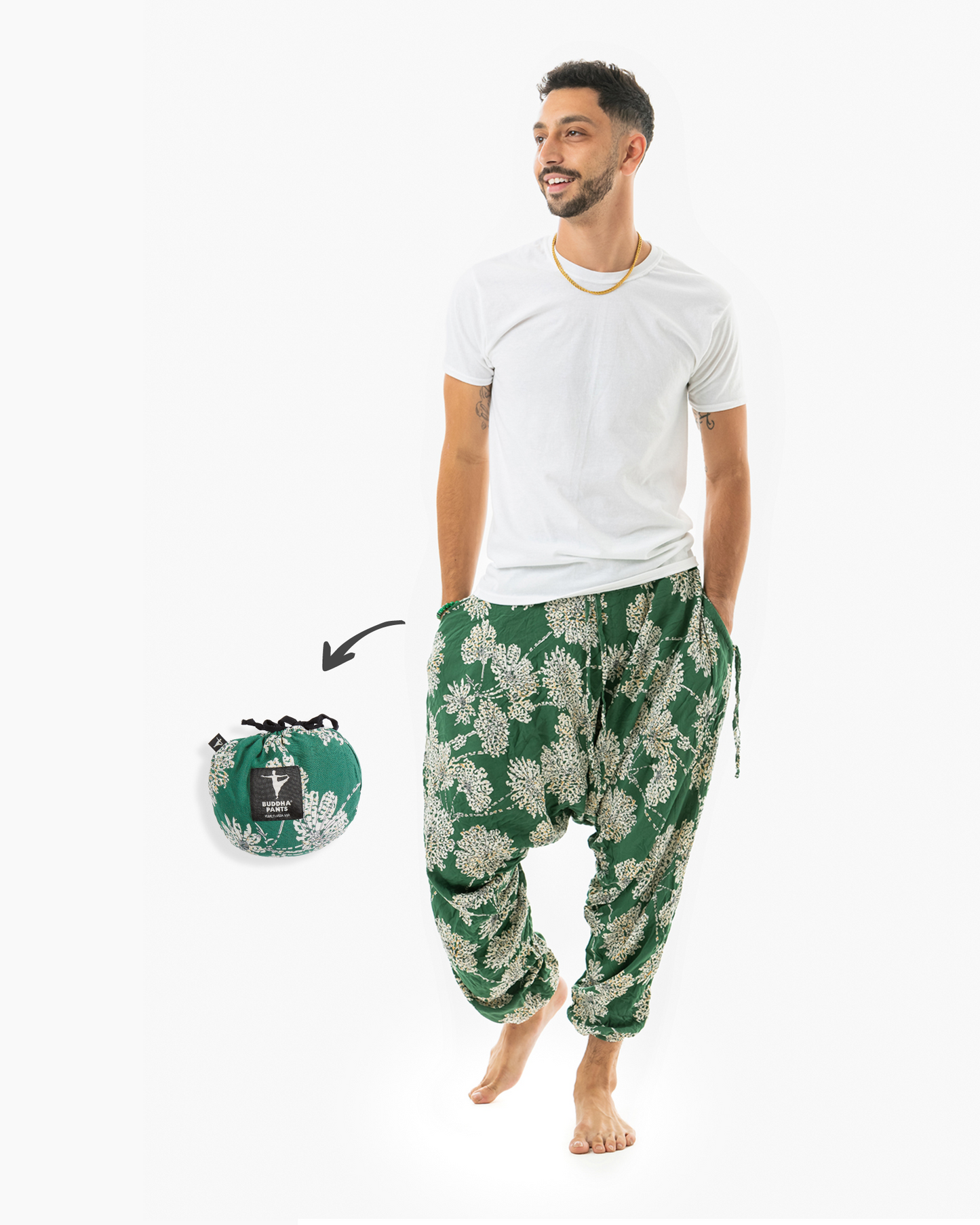 Floral Harem Pant - Unisex