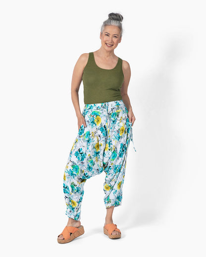 Floral Harem Pant - Unisex