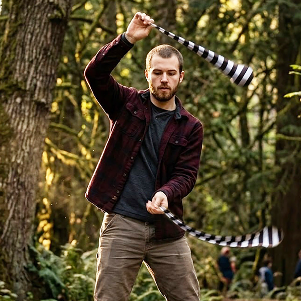 Zeekio Sock POI - 26" Stretch Nylon POI with Bean Bag