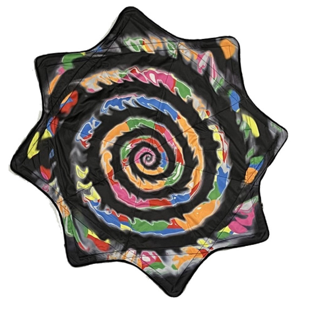 Mougee Spark Flow Star - 28" Diameter - Rechargeable Multi-Colored LED Lights - 3 Modes