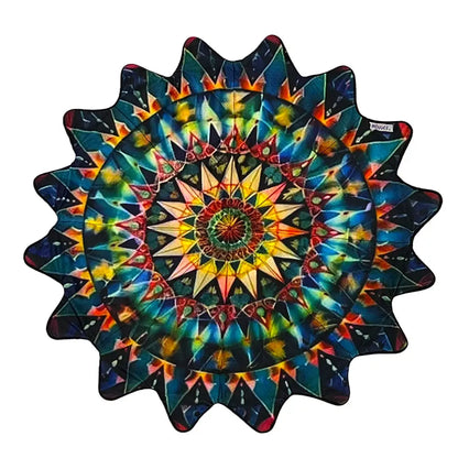 Mougee 16*P Flow Star - 27’’ Diameter - 16 Point - Durable and Vibrant Patterns - Mystic Radiance - Toys
