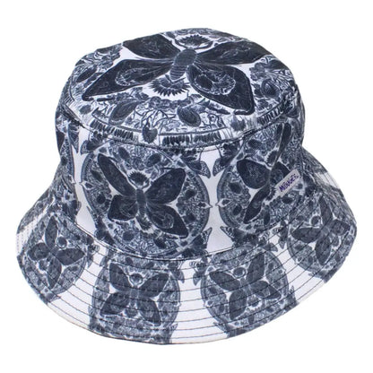 Mougee 1st Art Contest Winners - Flow Stars and Bucket Hats - Metamothosis Hat - Reverible (Medium) by Kuwalaburr - Toys