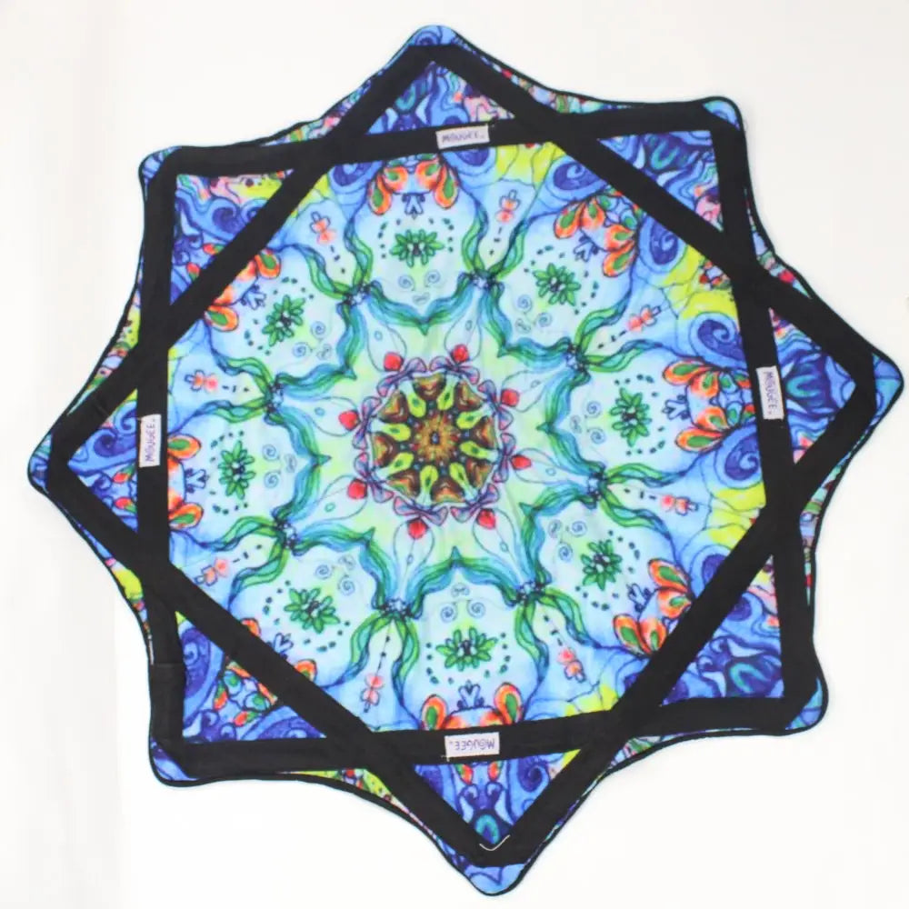 Mougee Classic Flow Star - 27’’ Diameter - 14 oz - Indigo Mandala - Toys