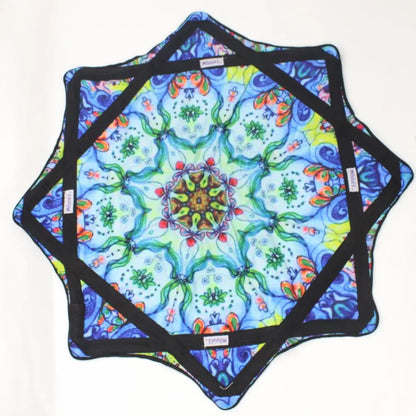 Mougee Classic Flow Star - 27’’ Diameter - 14 oz - Indigo Mandala - Toys