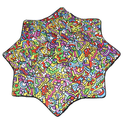 Mougee Classic Flow Star - 27’’ Diameter - 14 oz - Random Puzzle (MiSi501) - Toys