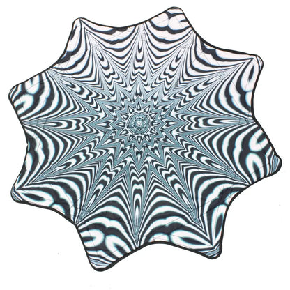 Mougee Classic Flow Star - 27’’ Diameter - 14 oz - Zebradelic - Toys