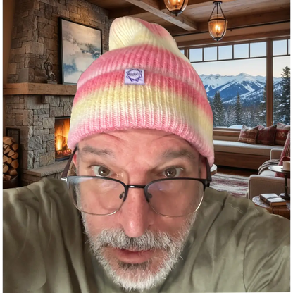 Mougee Cozy Winter Knit Caps - In Cheerful Color Combinations