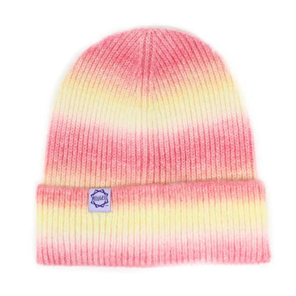 Mougee Cozy Winter Knit Caps - In Cheerful Color Combinations
