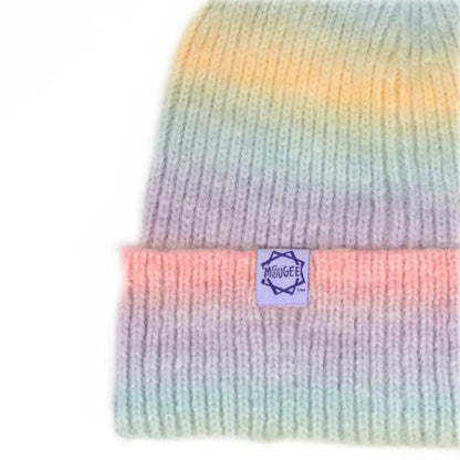Mougee Cozy Winter Knit Caps - In Cheerful Color Combinations