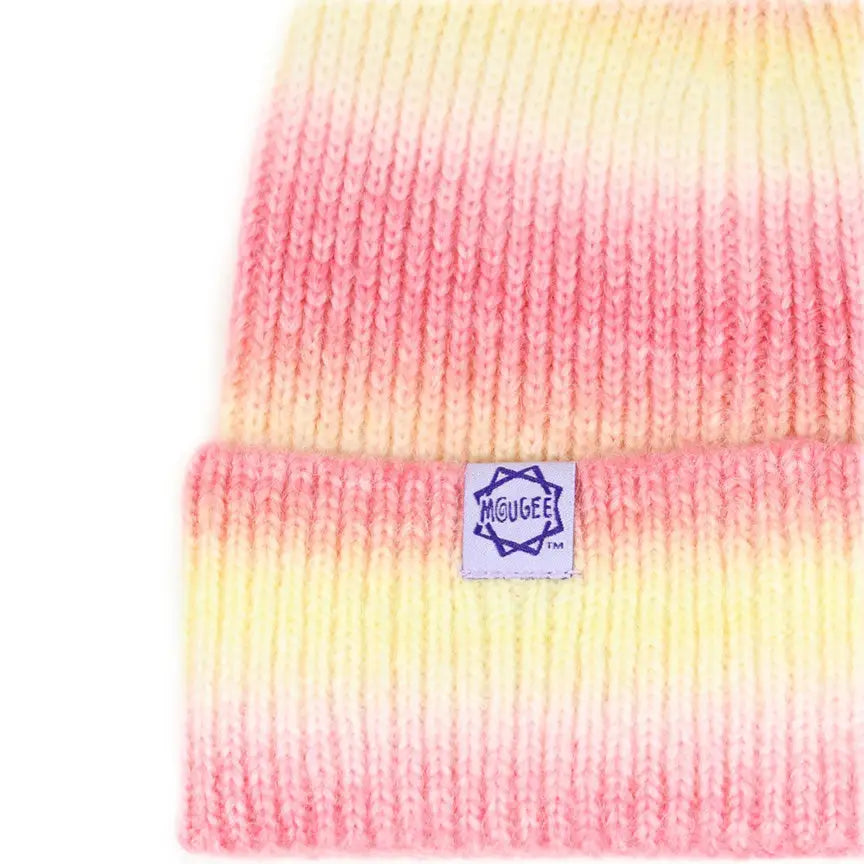 Mougee Cozy Winter Knit Caps - In Cheerful Color Combinations