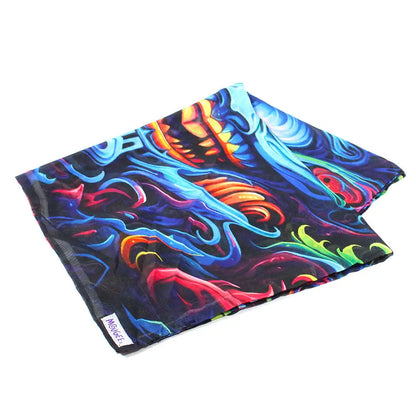 Mougee Head Scarf / Bandana in Fan favorite Designs - Tiki Terror 23’’ - Apparel