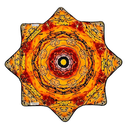 Mougee ’Intra’ Air Flow Star - Internal Webbing - 27’’ Diameter - Durable and Vibrant Patterns - Serendipidy with Power