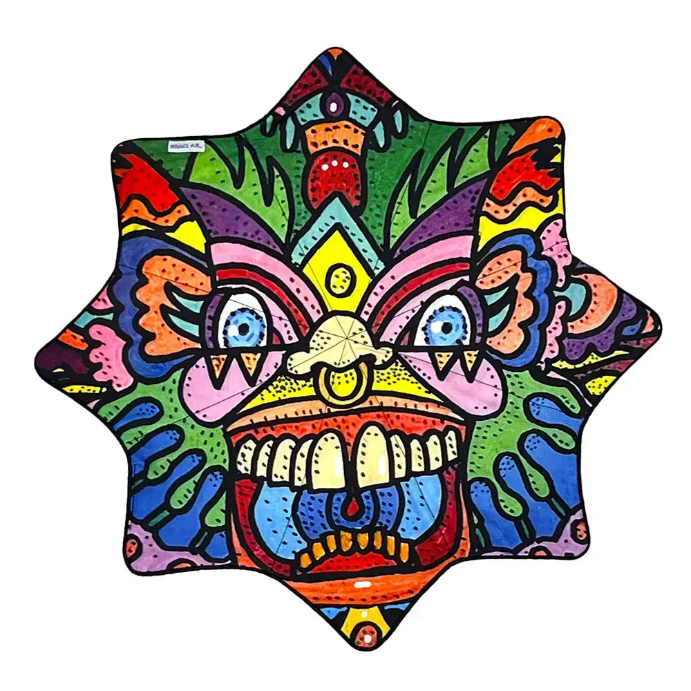 Mougee ’Intra’ Air Flow Star - Internal Webbing - 27’’ Diameter - Durable and Vibrant Patterns - Cray - Toys