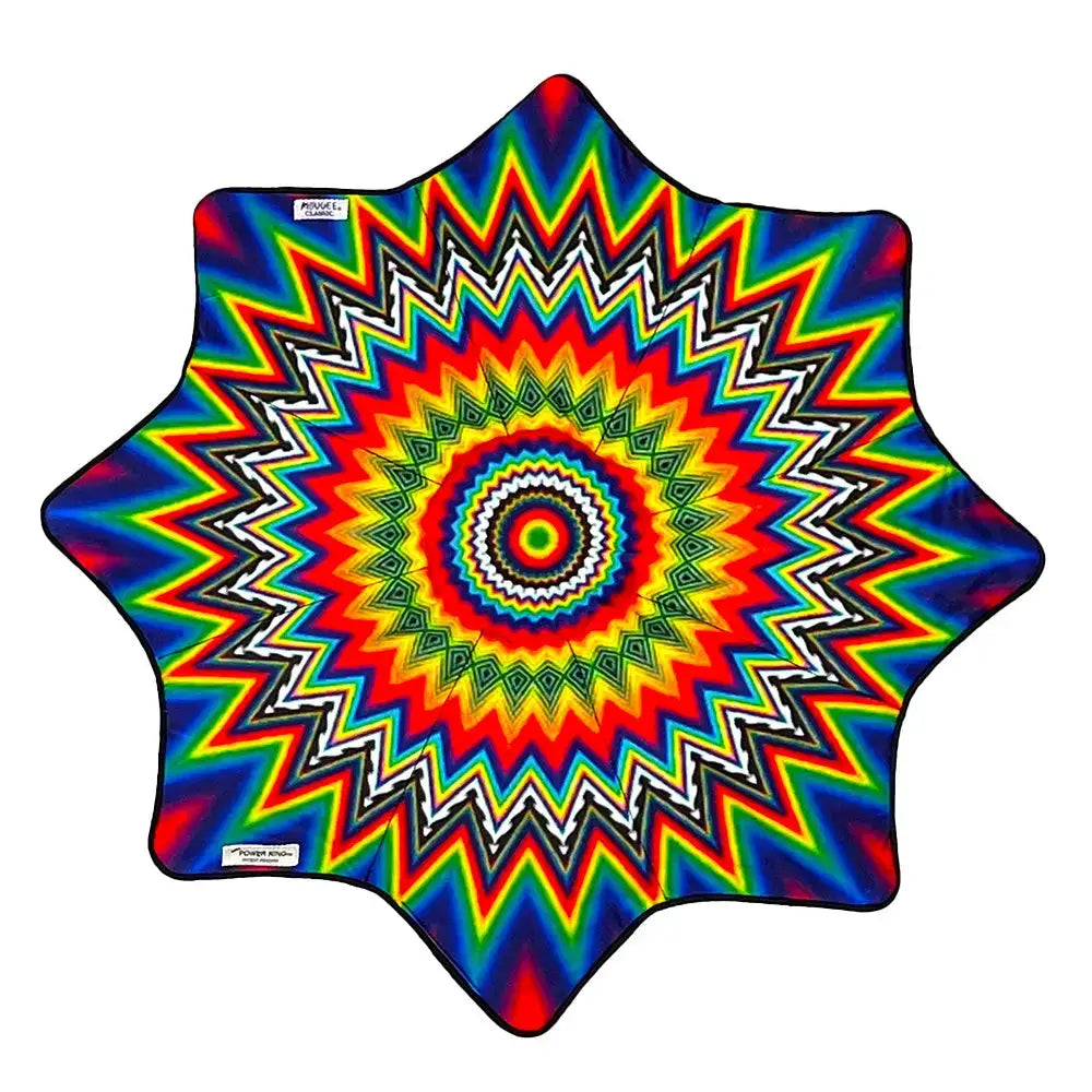 Mougee "Intra" Classic Flow Star - Internal Webbing - 27" Diameter - Durable and Vibrant Patterns