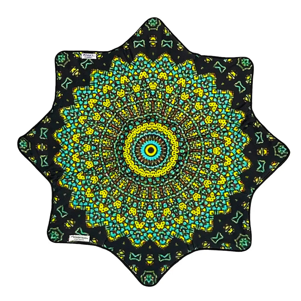 Mougee ’Intra’ Classic Flow Star - Internal Webbing - 27’’ Diameter - Durable and Vibrant Patterns - Spiro with Power