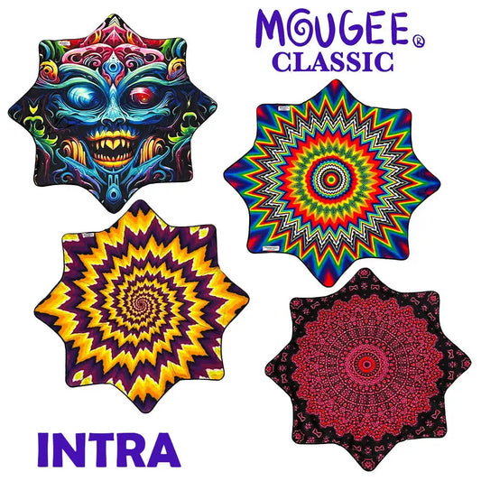 Mougee "Intra" Classic Flow Star - Internal Webbing - 27" Diameter - Durable and Vibrant Patterns