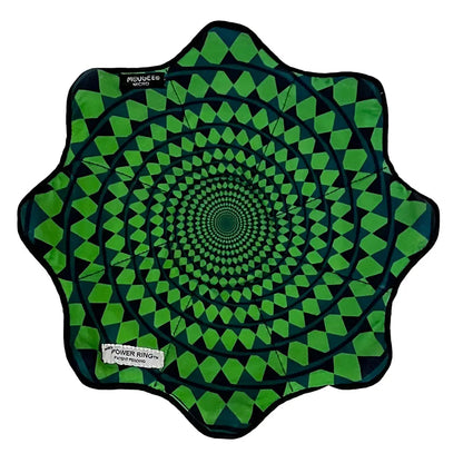 Mougee ’Intra’ Micro Flow Star - Internal Webbing - A Pocket Friendly Version - Electric Acid with Power Ring - Toys