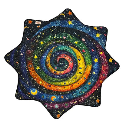 Mougee ’Intra’ Midway Flow Star - Internal Webbing - 24’’ Diameter - Durable and Vibrant Patterns - Celestial #2 - Toys