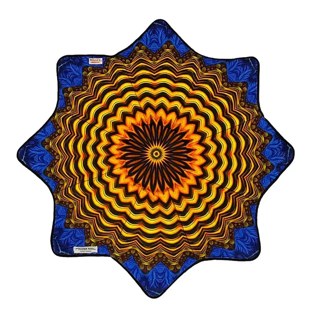 Mougee ’Intra’ Series Flow Star - Internal Webbing - Various Sizes - Solar Bloom with Power Ring - MIDWAY - Toys