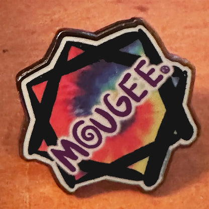 Mougee Metal Enamel Lapel Pin - 3/4" inch