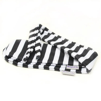 Mougee Sock Poi - Quality Nylon POI - Black and White Stripe 22’’