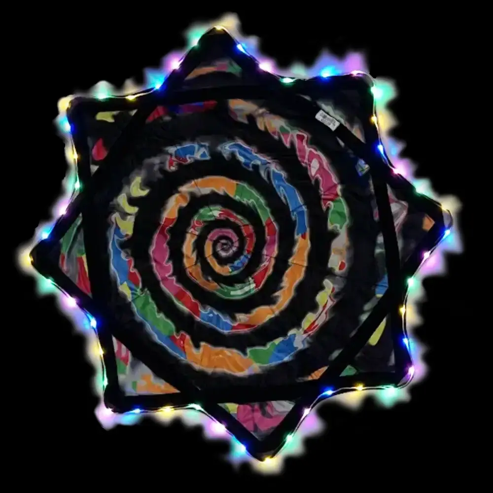 Mougee Spark Flow Star - AIR 28" MIDWAY 24" MICRO 13" - Rechargeable Multi-Colored LED Lights - 3 Modes