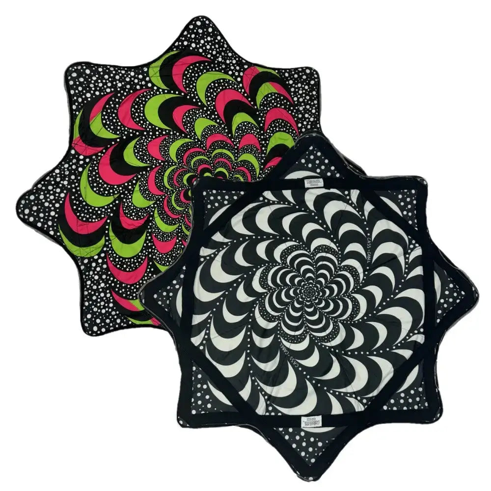 Mougee Spark Flow Star - AIR 28’’ MIDWAY 24’’ - Rechargeable Multi-Colored LED Lights - 3 Modes - Wonky Wormhole