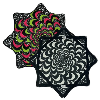 Mougee Spark Flow Star - AIR 28’’ MIDWAY 24’’ - Rechargeable Multi-Colored LED Lights - 3 Modes - Wonky Wormhole