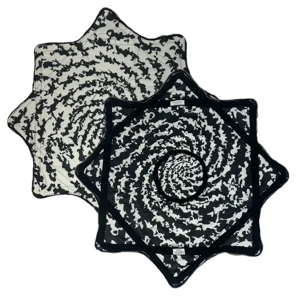 Mougee Spark Flow Star - AIR 28’’ MIDWAY 24’’ - Rechargeable Multi-Colored LED Lights - 3 Modes - Cookie Spin