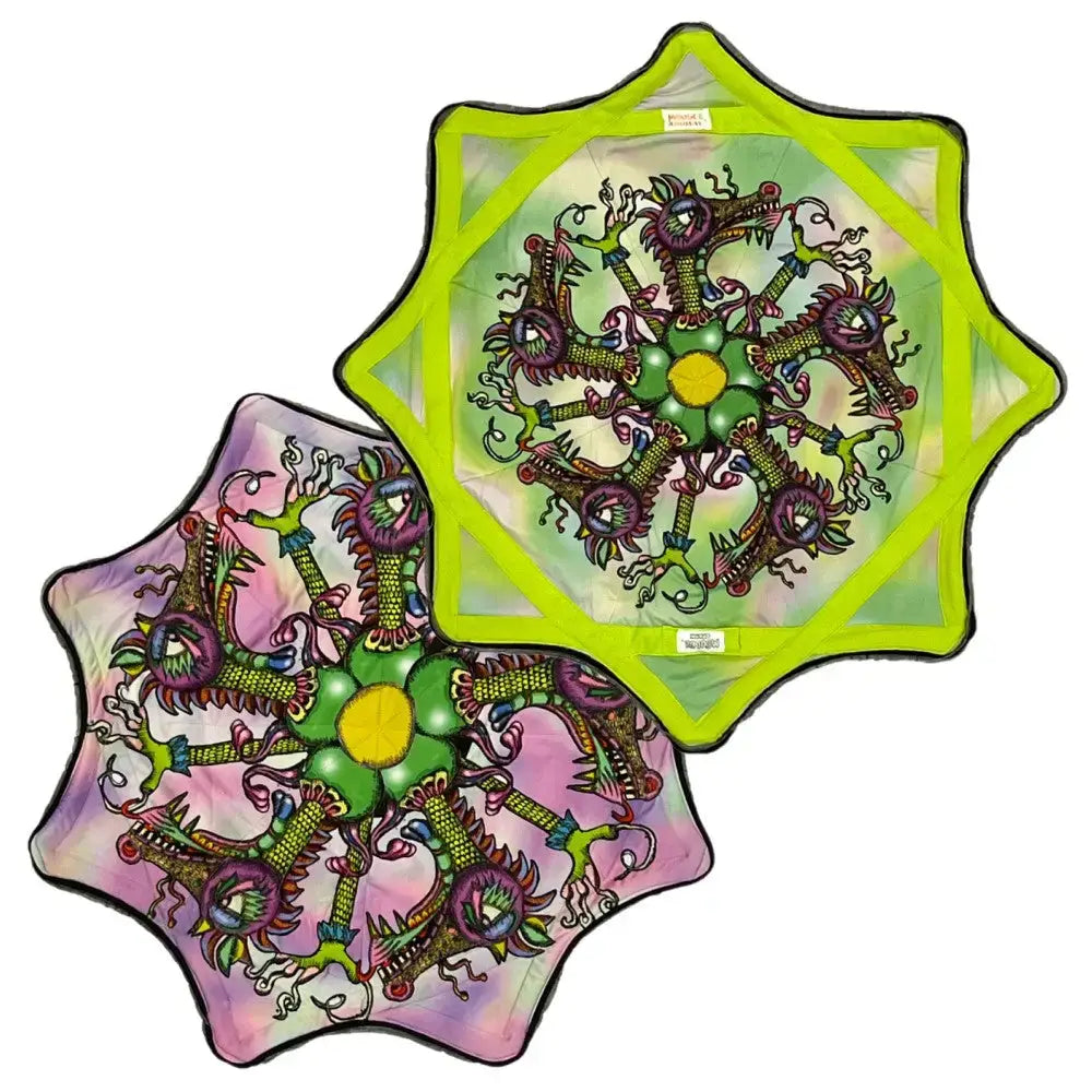 Mougee Spark Flow Star - AIR 28’’ MIDWAY 24’’ - Rechargeable Multi-Colored LED Lights - 3 Modes - Dragon Wheel