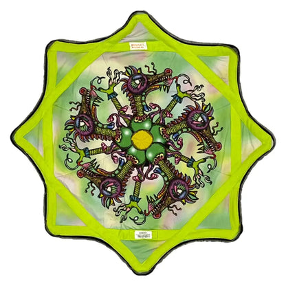 Mougee Spark Flow Star - AIR 28’’ MIDWAY 24’’ - Rechargeable Multi-Colored LED Lights - 3 Modes - Dragon Wheel
